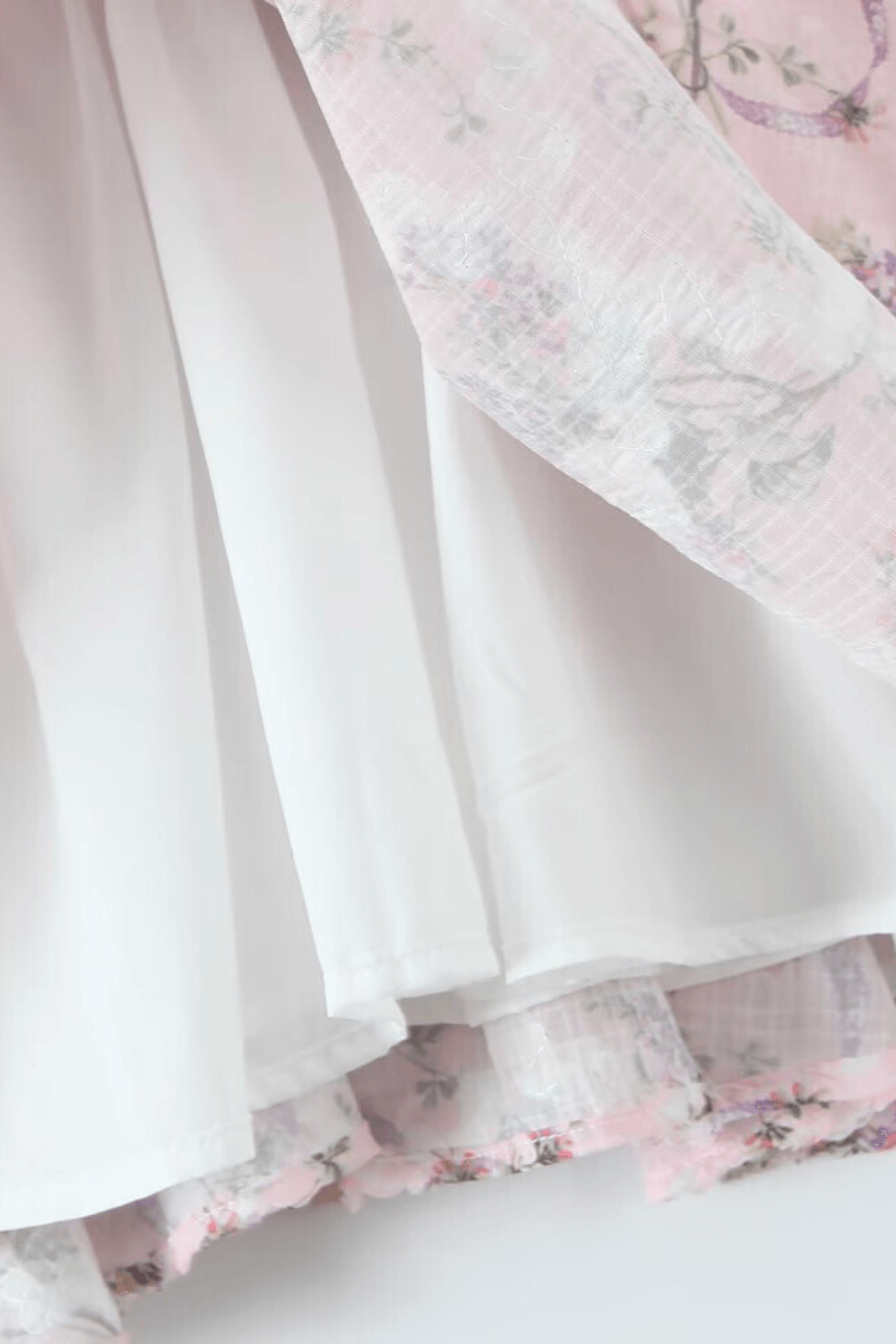 Vestido Curto de Poliéster