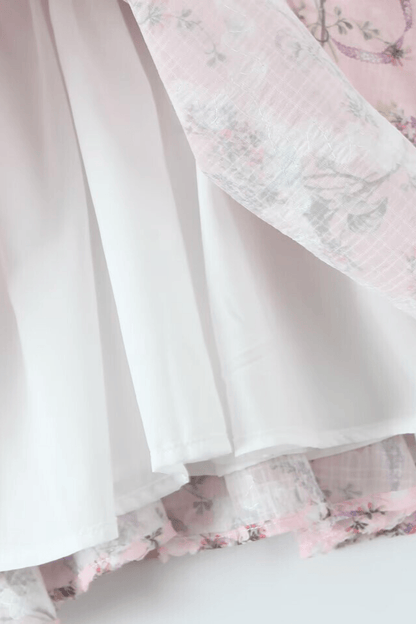 Vestido Curto de Poliéster