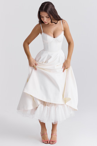 Vestido Modelador de Camada Dupla Cloe