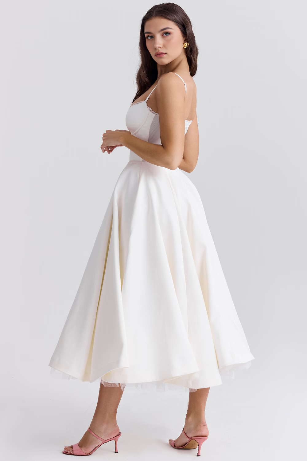 Vestido Midi Cloe - Camada Dupla
