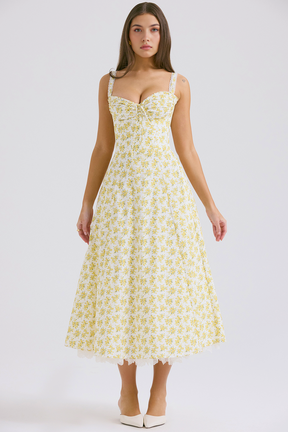 Vestido Bustier de Renda Valentina