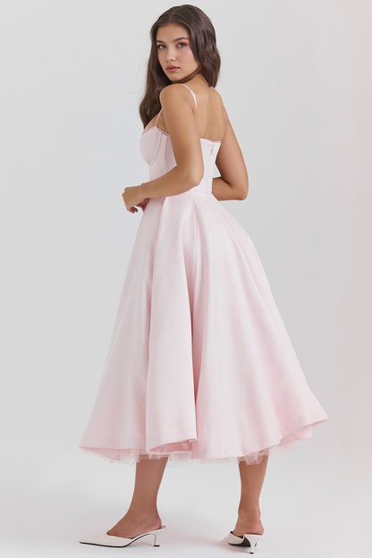 Vestido Midi Cloe - Camada Dupla
