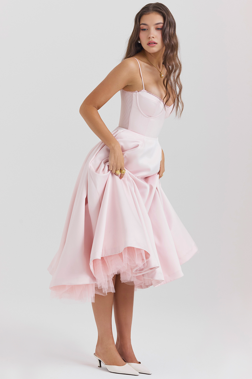 Vestido Modelador de Camada Dupla Cloe