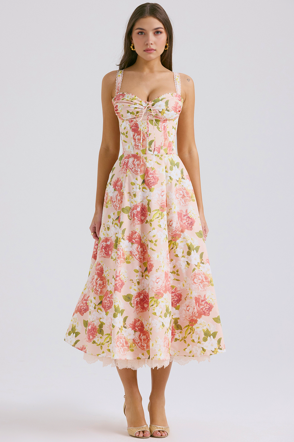 Vestido Bustier de Renda Valentina