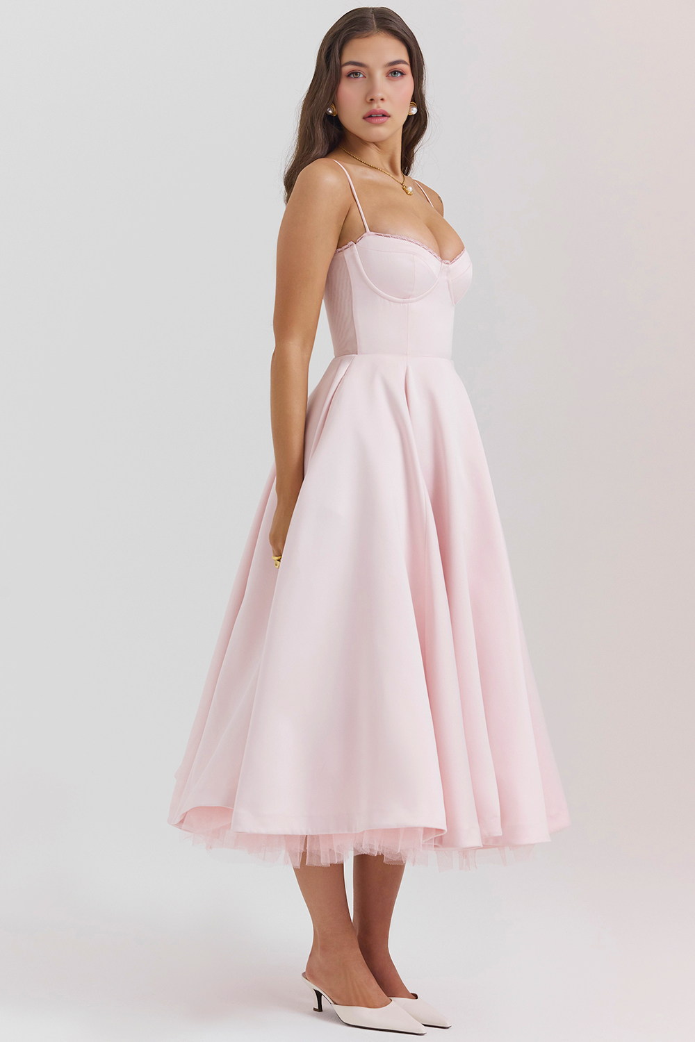Vestido Midi Cloe - Camada Dupla