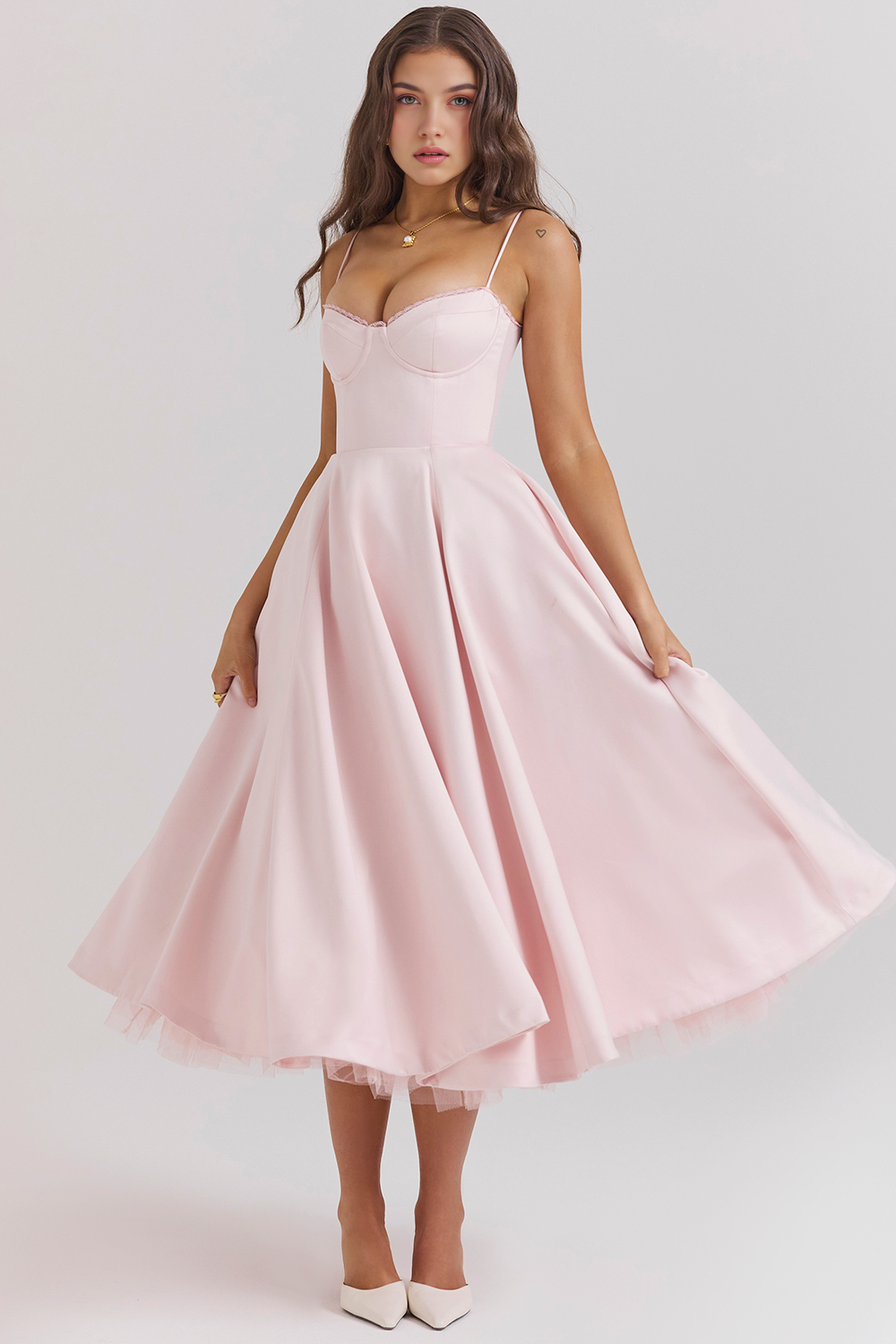 Vestido Modelador de Camada Dupla Cloe