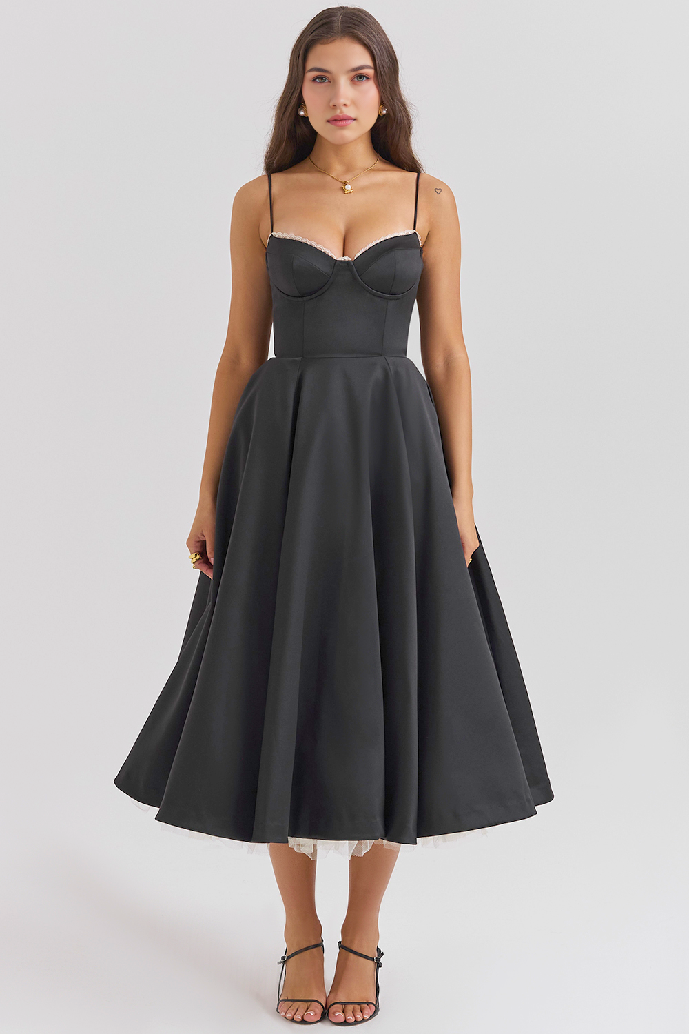 Vestido Midi Cloe - Camada Dupla