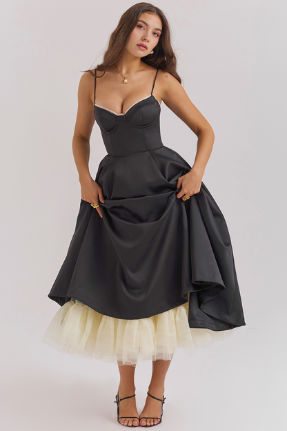 Vestido Midi Cloe - Camada Dupla