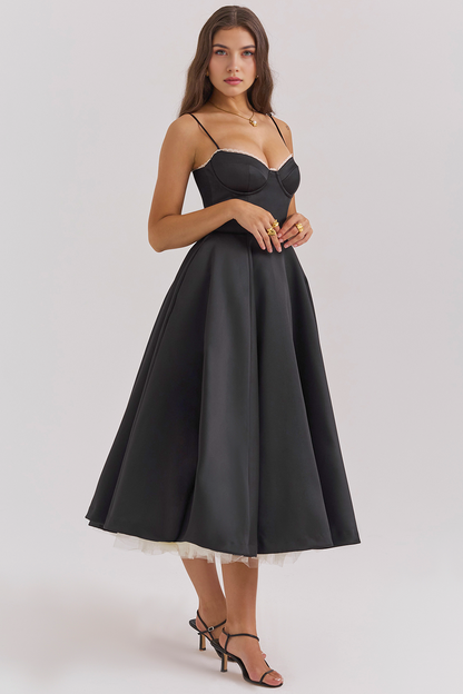 Vestido Midi Cloe - Camada Dupla