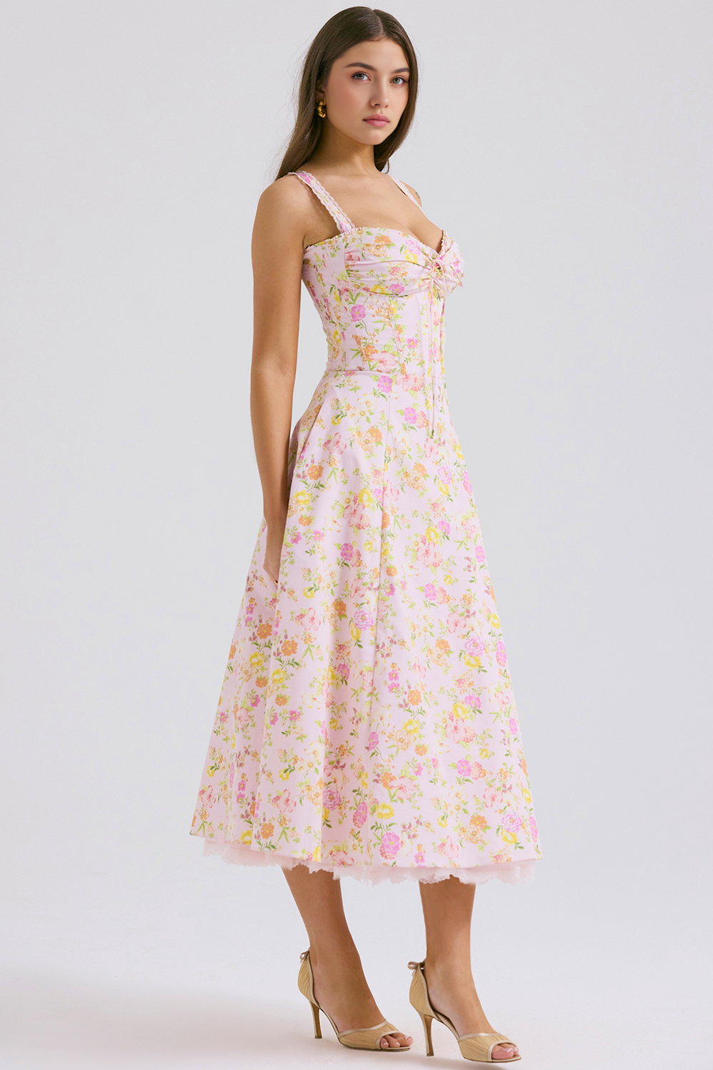 Vestido Bustier de Renda Valentina