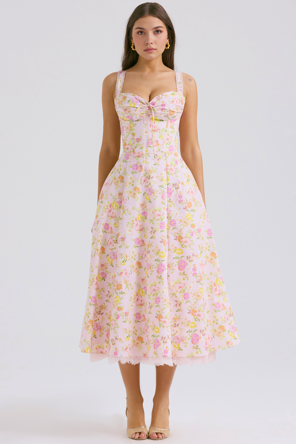 Vestido Bustier de Renda Valentina