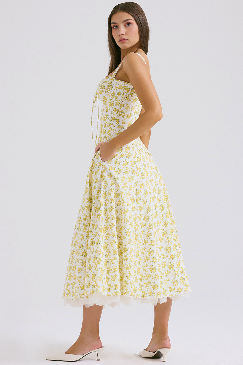 Vestido Bustier de Renda Valentina