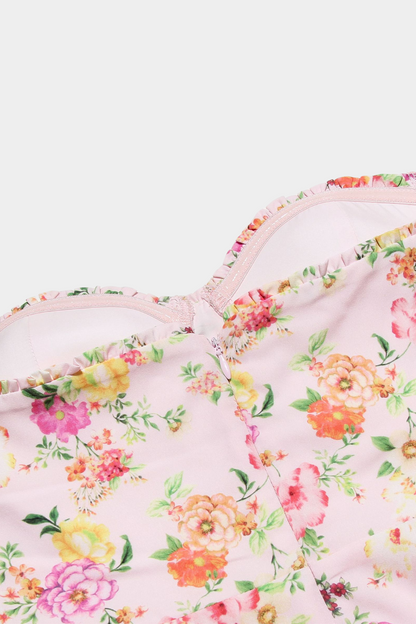 Vestido Midi Louise com Corset Removível