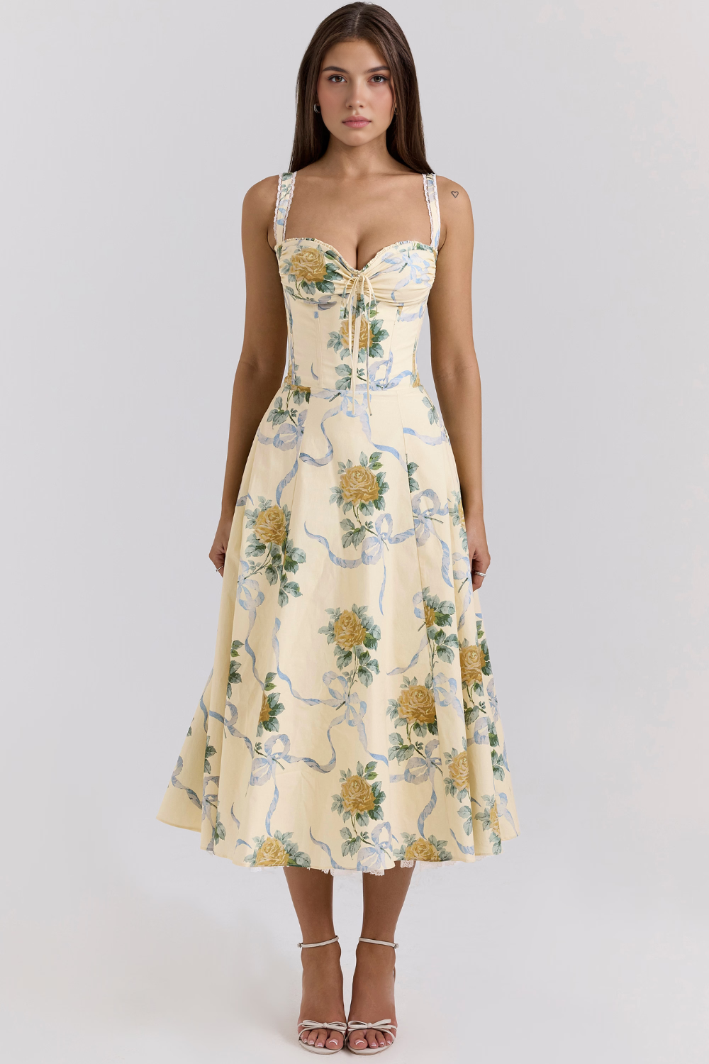 Vestido Bustier de Renda Valentina