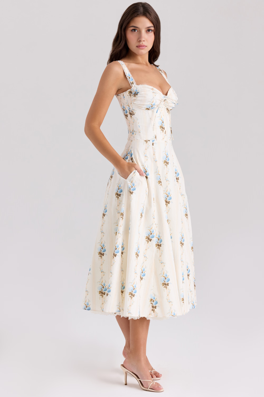 Vestido Bustier de Renda Valentina