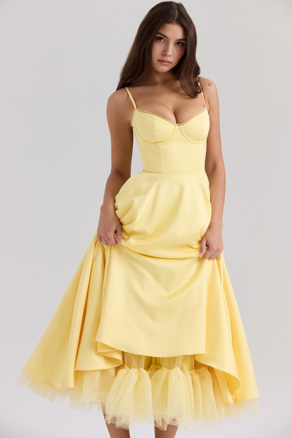 Vestido Modelador de Camada Dupla Cloe