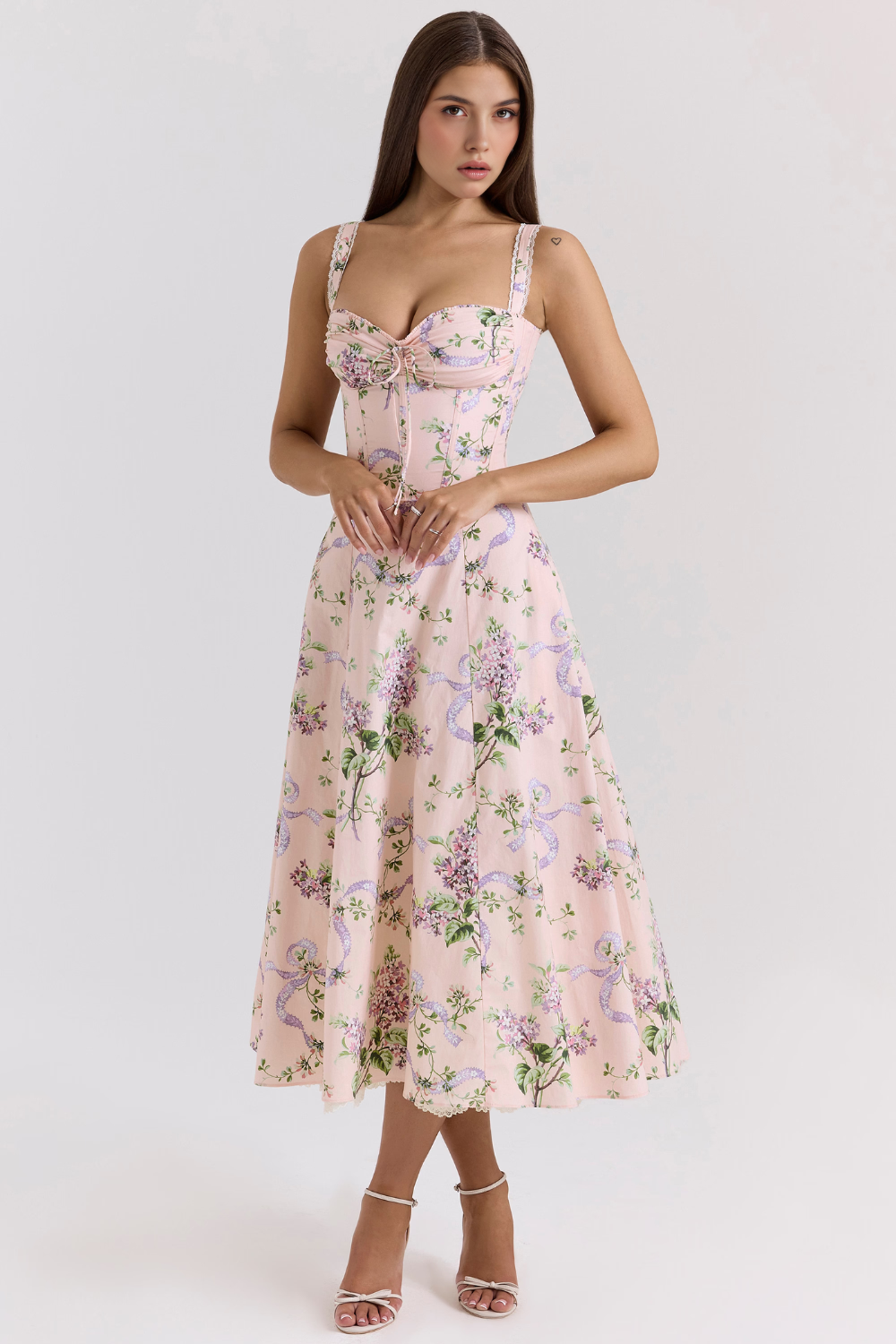 Vestido Bustier de Renda Valentina