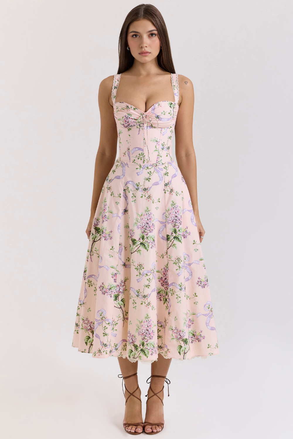Vestido Bustier de Renda Valentina