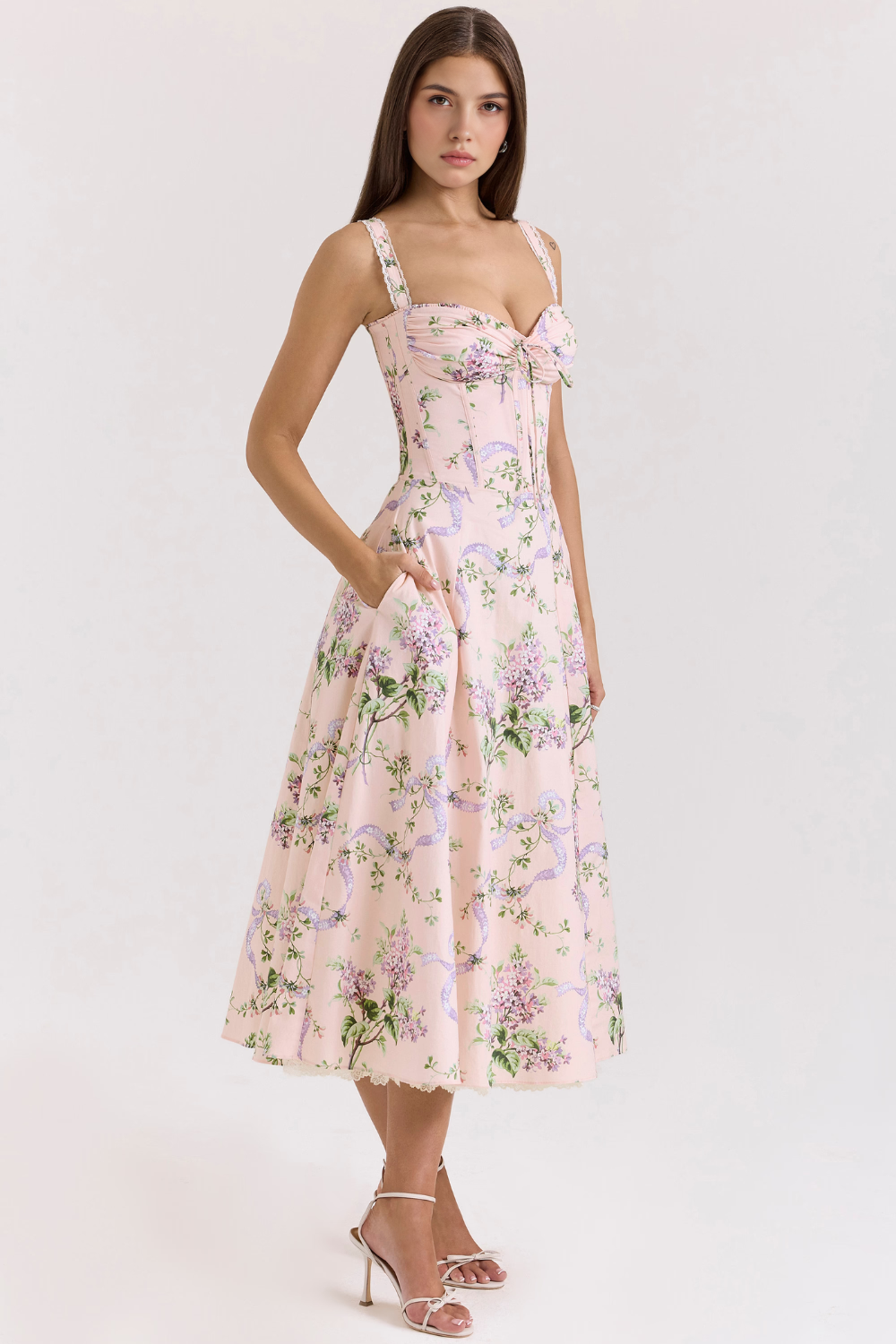 Vestido Bustier de Renda Valentina