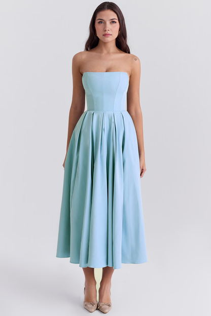 Vestido Modelador Celeste
