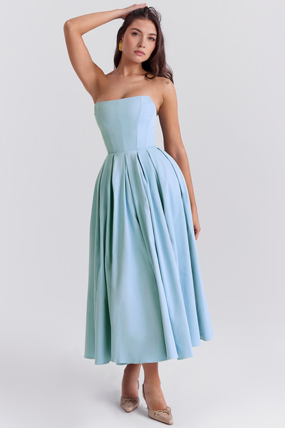 Vestido Modelador Celeste