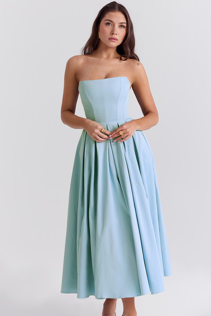 Vestido Modelador Celeste