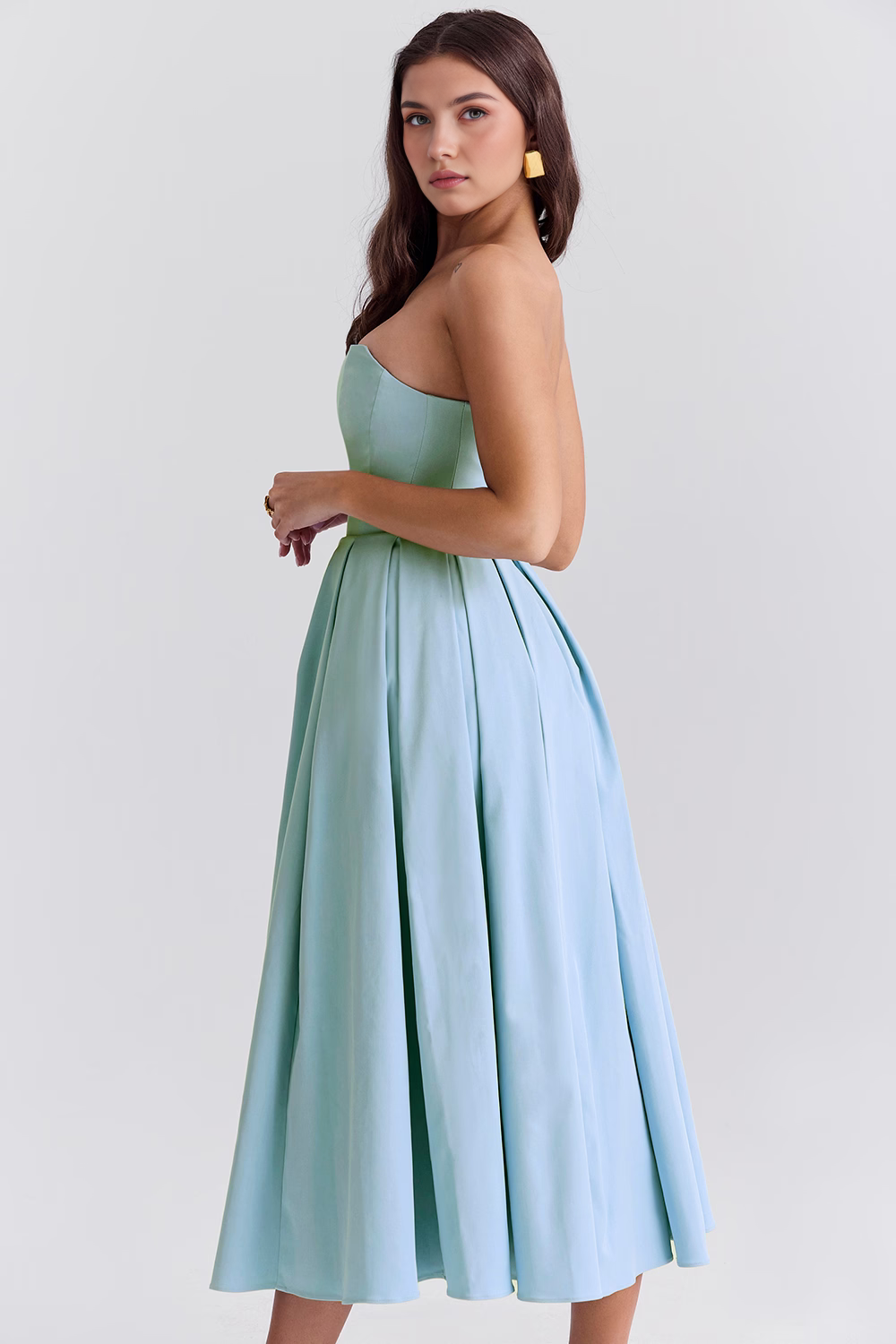 Vestido Modelador Celeste