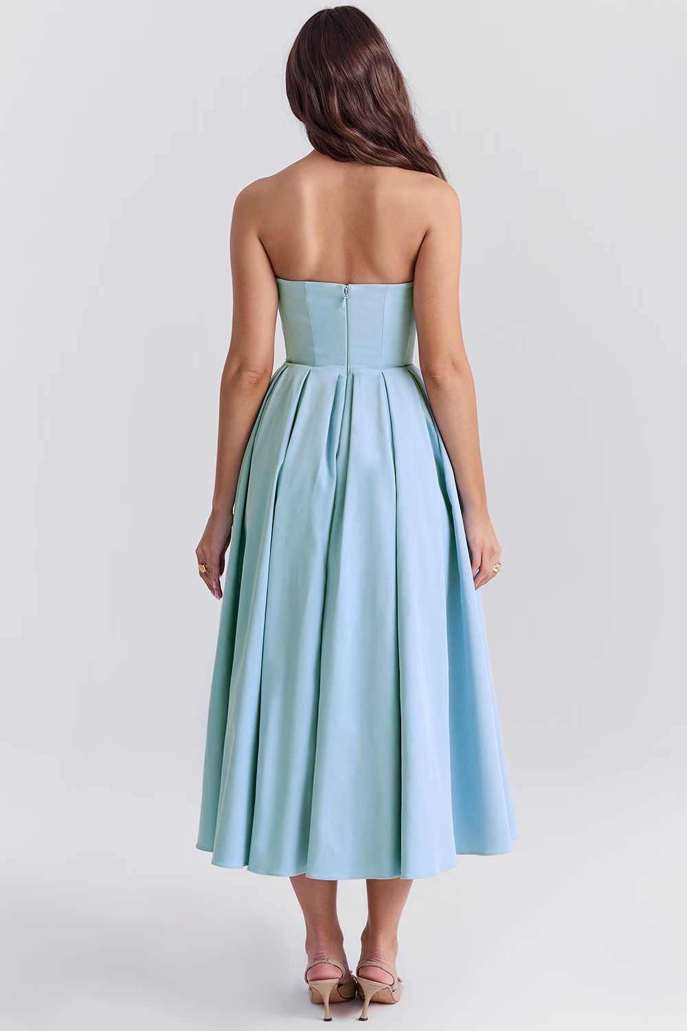 Vestido Modelador Celeste