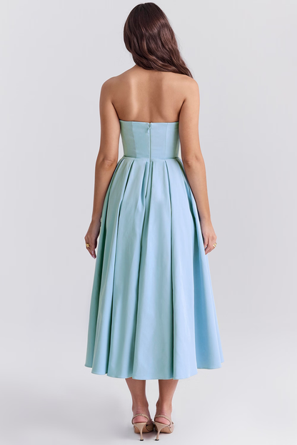 Vestido Modelador Celeste