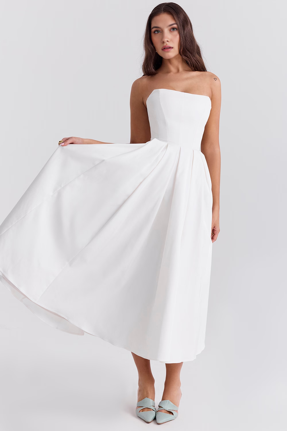 Vestido Modelador Celeste