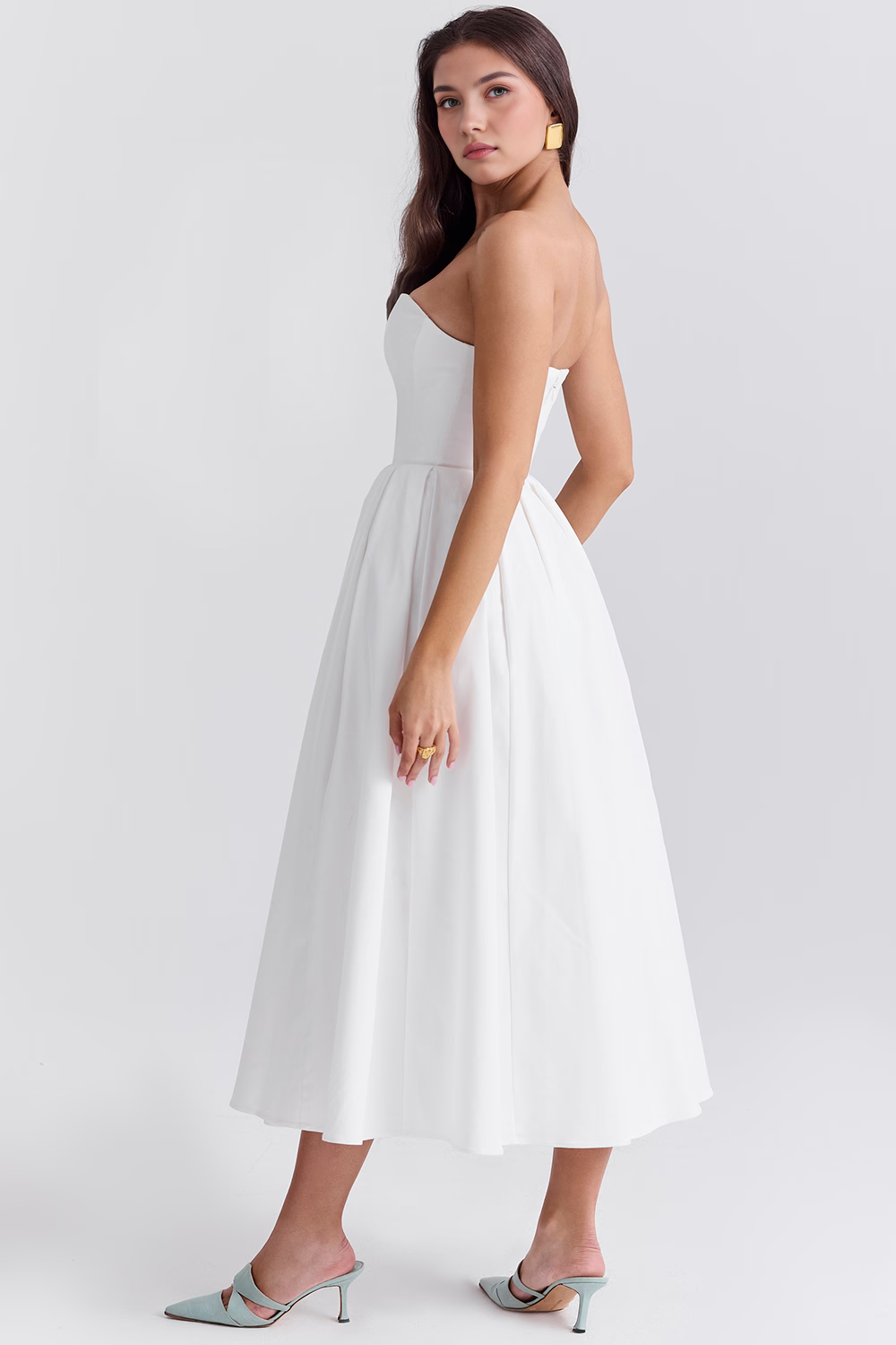 Vestido Modelador Celeste