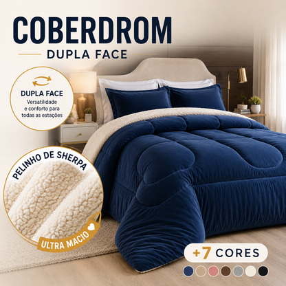 Edredom Noites Quentinhas - Dupla Face | PROMOÇÃO DE OUTONO