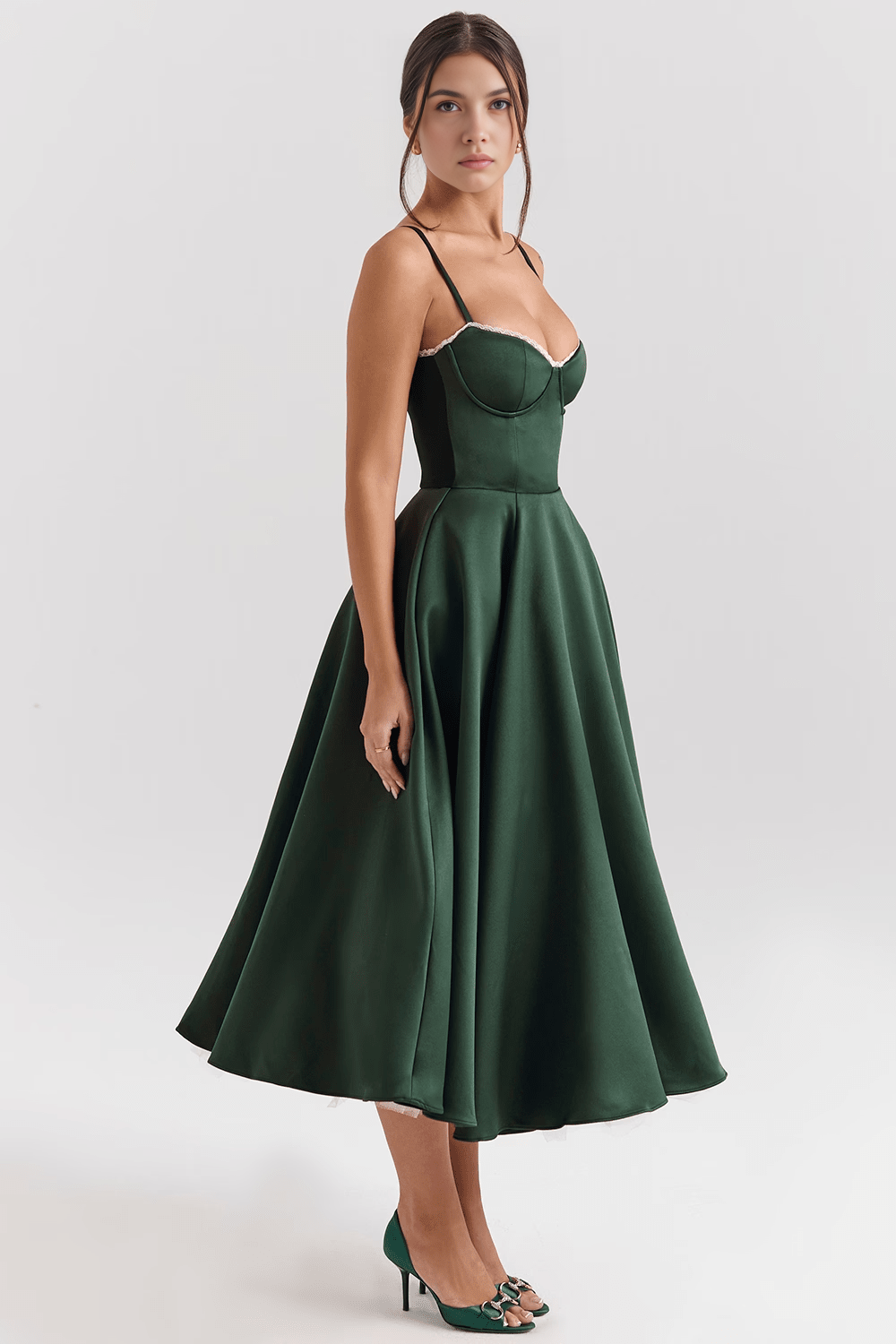 Vestido Midi Cloe - Camada Dupla