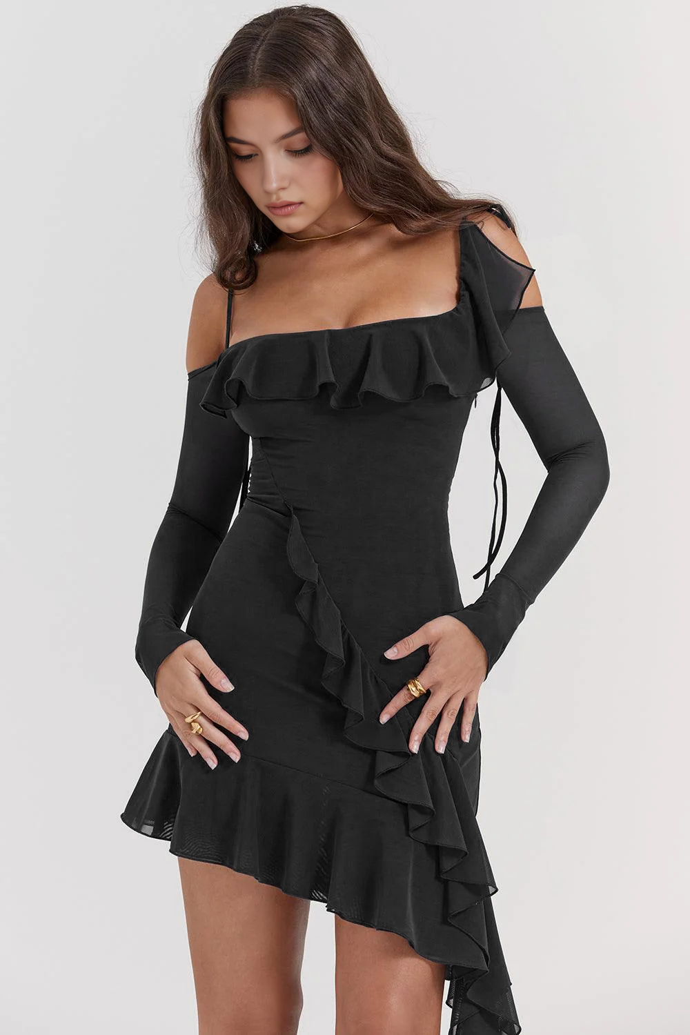 Vestido Curto Preto Doce