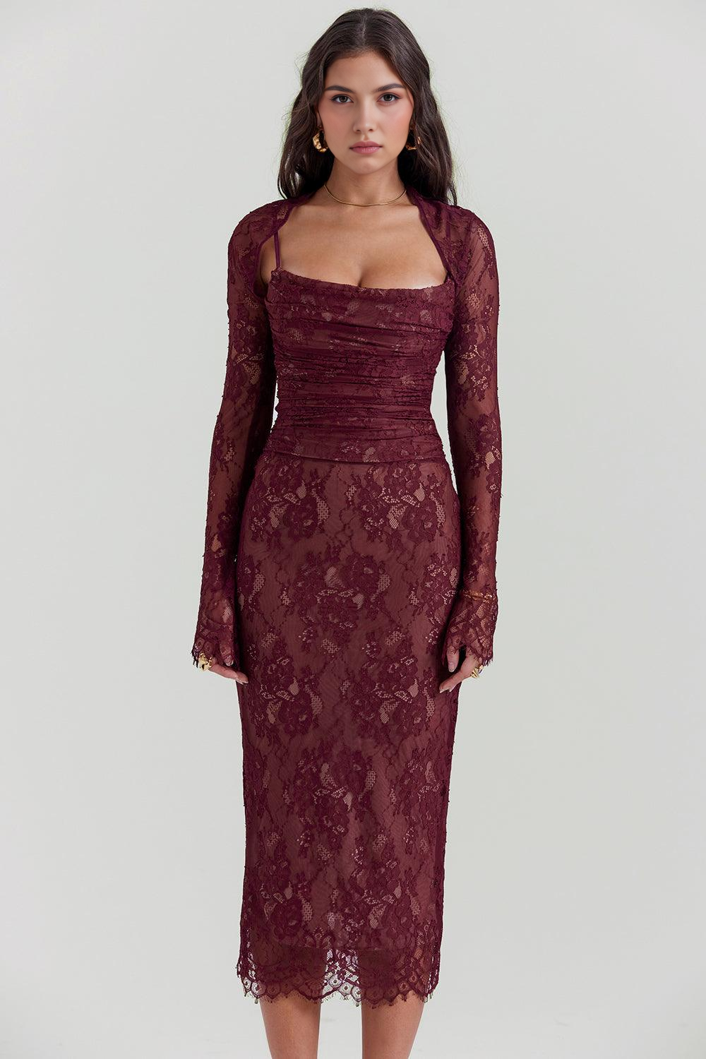 Vestido Corset de Renda Alice