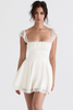 Vestido Bustier de Renda Jasmin