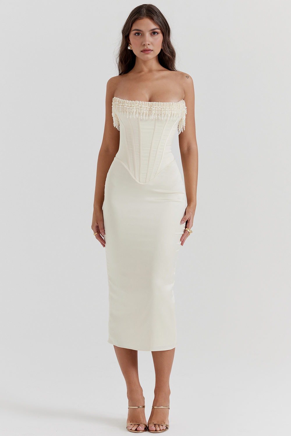 Vestido Corset Branco Luize