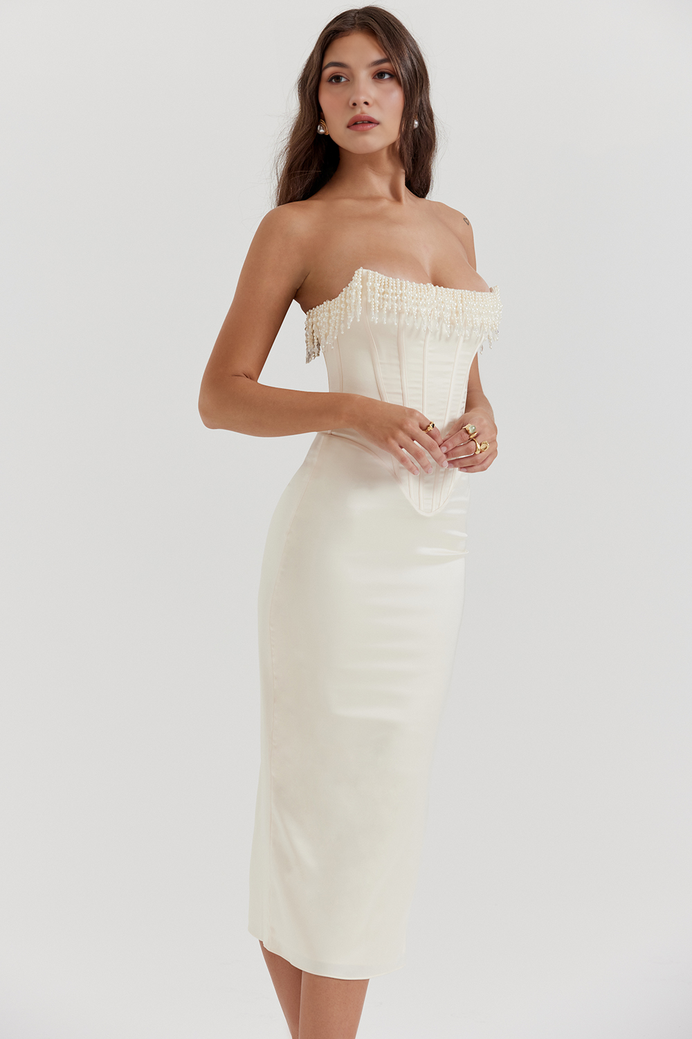 Vestido Corset Branco Luize