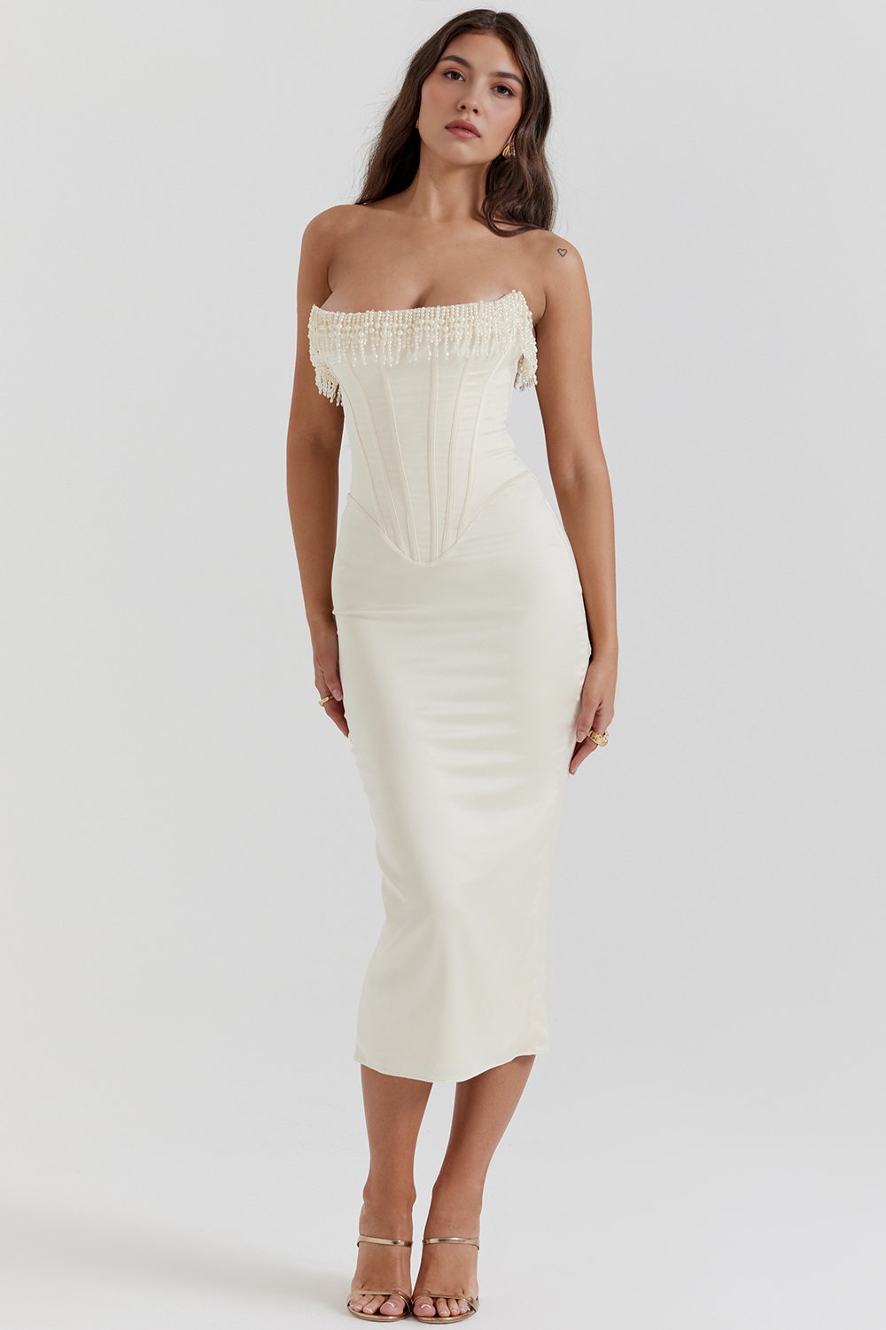 Vestido Corset Branco Luize