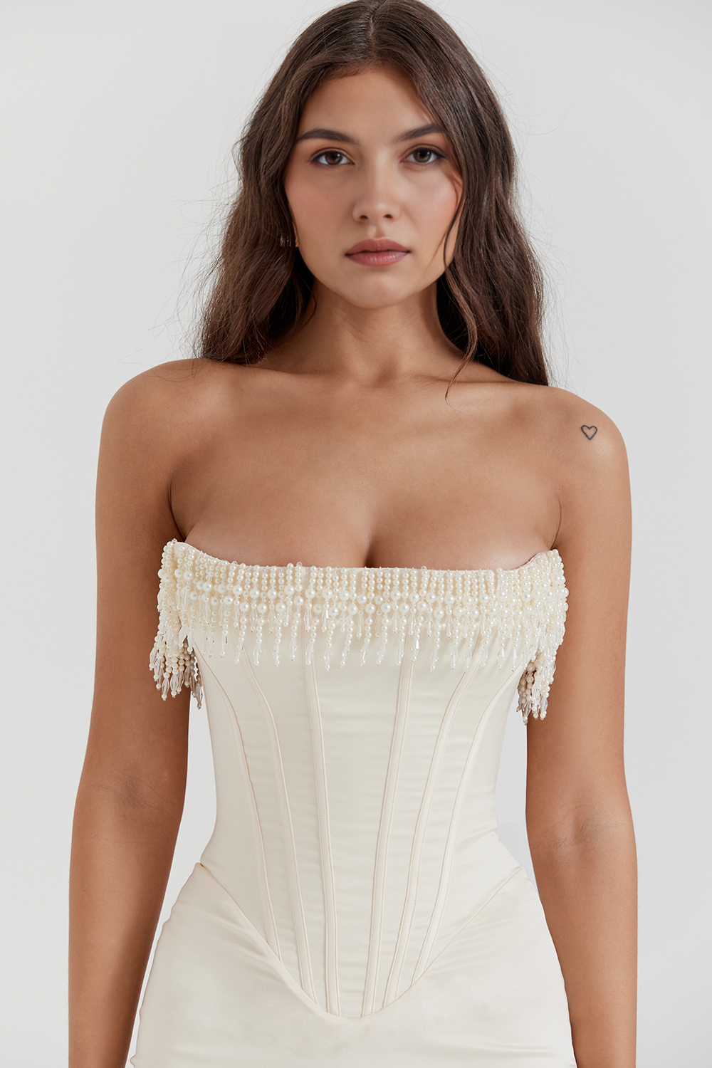 Vestido Corset Branco Luize