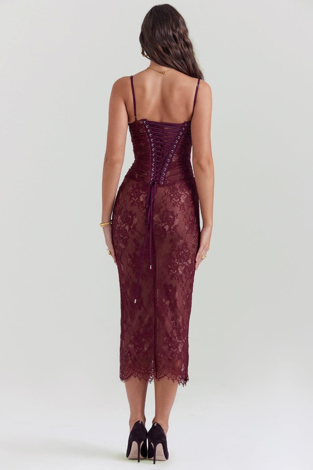 Vestido Corset de Renda Alice