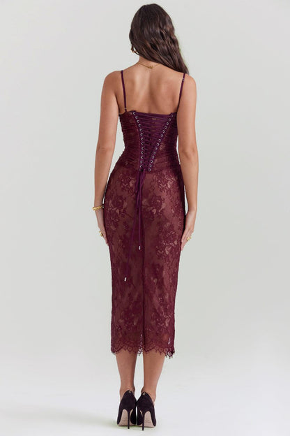 Vestido Corset de Renda Alice