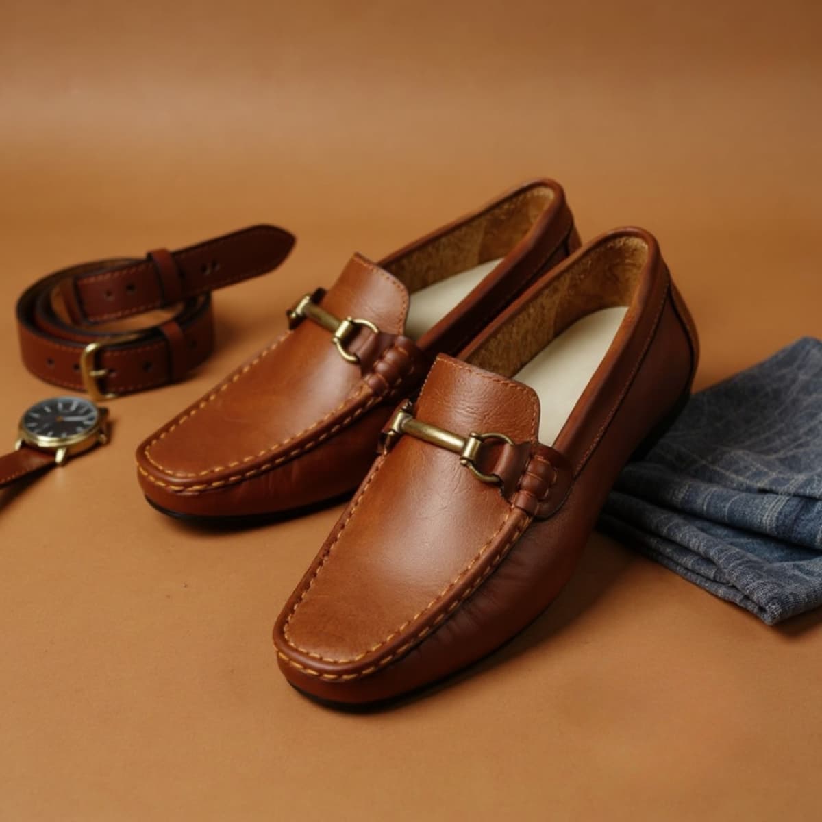 Mocasín Italiano - Cuero genuino - Martino Brand
